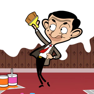 Mr Bean Splash Art