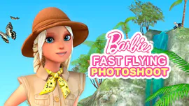 Barbie: Fast Flying Photoshoot