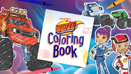 Blaze: Coloring Book