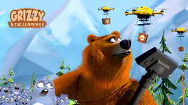 Grizzy & the Lemmings: Drone Drops