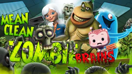 Monsters vs Aliens: Mean, Clean, Zombie Brains