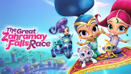 Shimmer and Shine: The Great Zahramay Falls Race