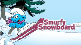 Smurfy Snowboard