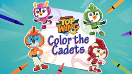 Top Wing: Color the Cadets