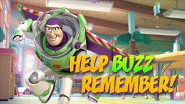 Toy Story: Help Buzz Remember