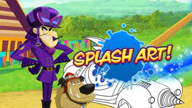 Wacky Races Splash Art
